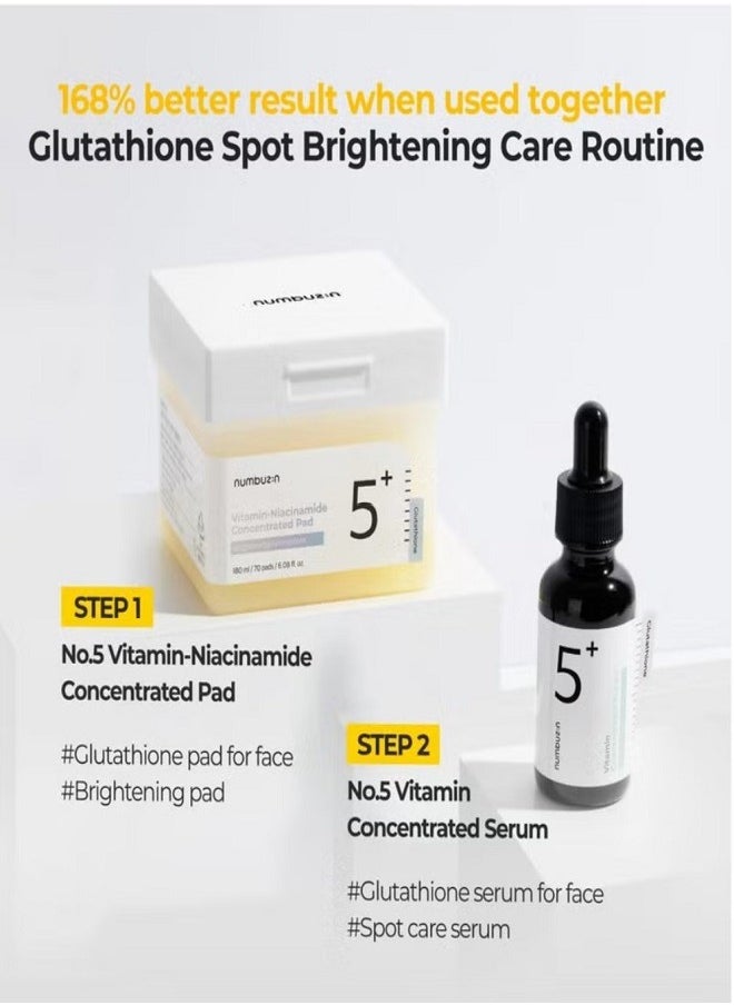 numbuzin No.5+ Vitamin Concentrated Serum 30 ml