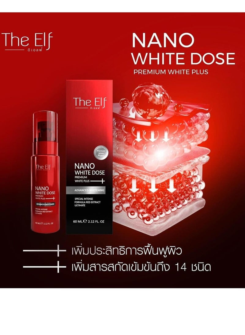 The Elf Nano White Dose 60ml – Advanced Anti-Aging & Whitening Serum