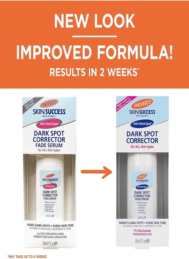 Palmer's Skin Success Dark Spot Corrector Fade Serum, 30ml/1 Fl Oz (Pack of 1)