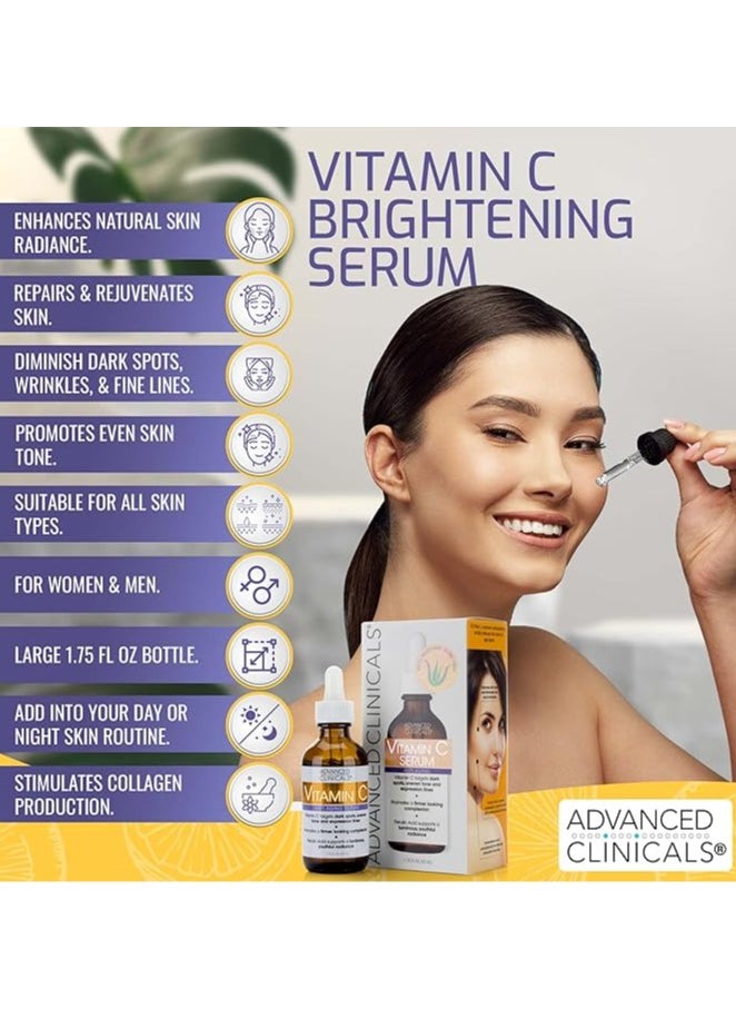 Advanced Clinicals, Vitamin C Serum, Anti-Aging, 1.75 fl oz (52 ml)