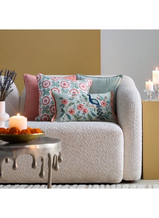 Fest Velvet Piping Filled Cushion 45 x 45 cm