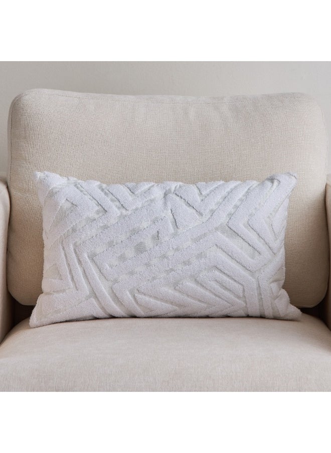 White Haven Aari Filled Cushion 30 x 50 cm