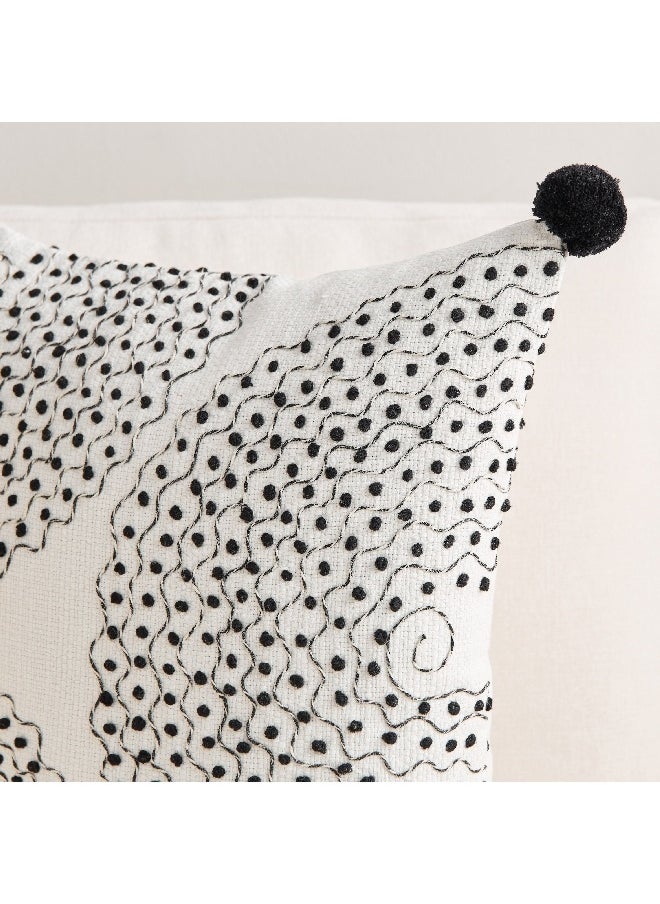 Albedo French Knot Arc Filled Cushion 45 x 45 cm