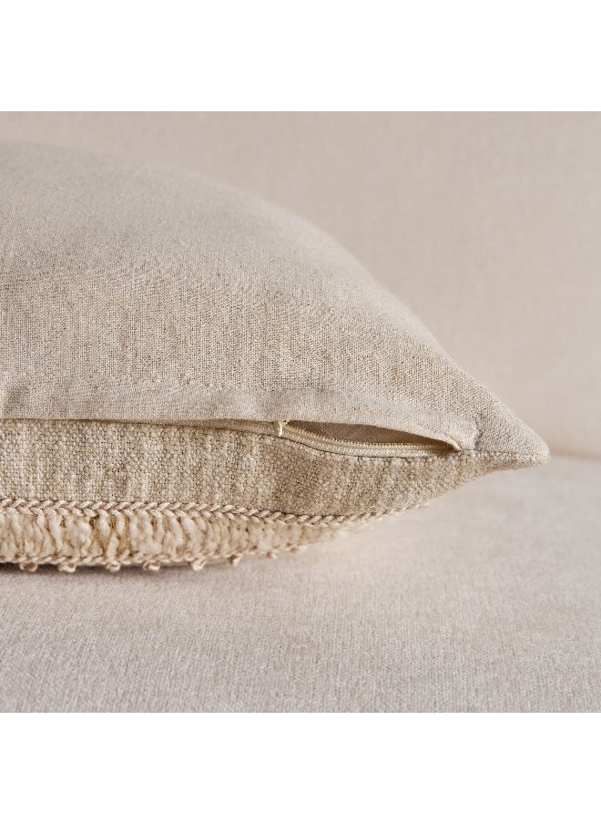 Petra Border Patch Filled Cushion 45 x 45 cm