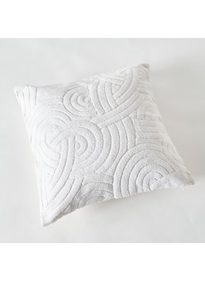 White Haven Aari Filled Cushion 45 x 45 cm