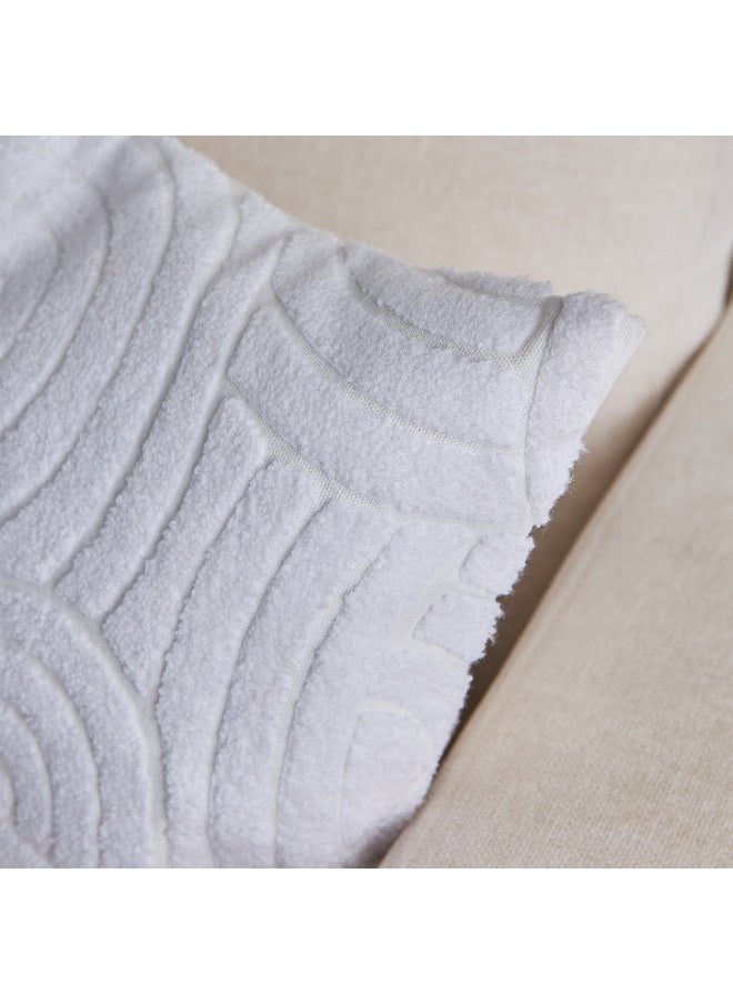 White Haven Aari Filled Cushion 45 x 45 cm