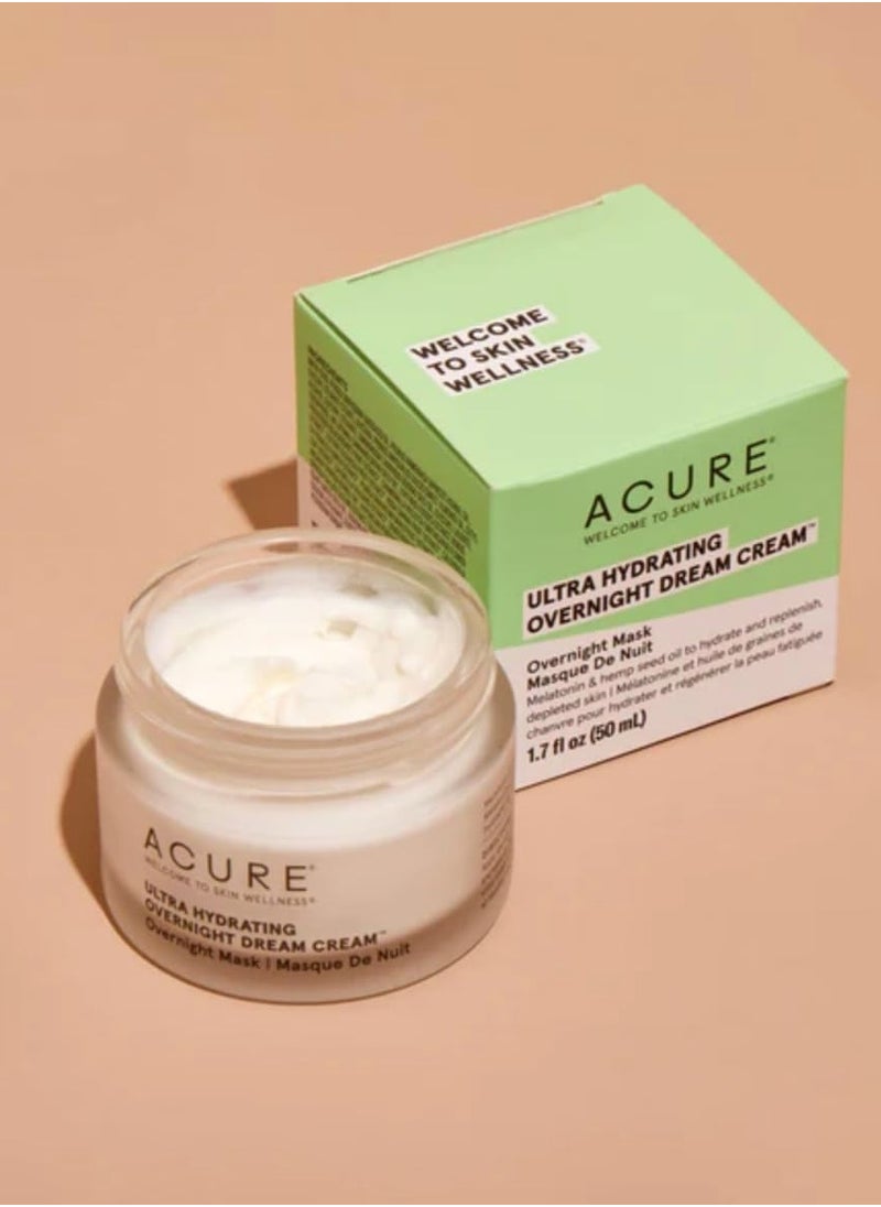 Acure Ultra Hydrating Overnight Dream Cream 50 Ml