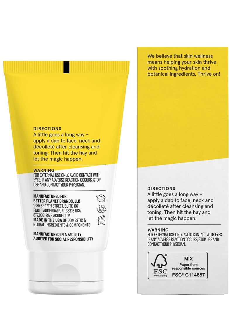 Acure Brightening Night Cream 50 Ml
