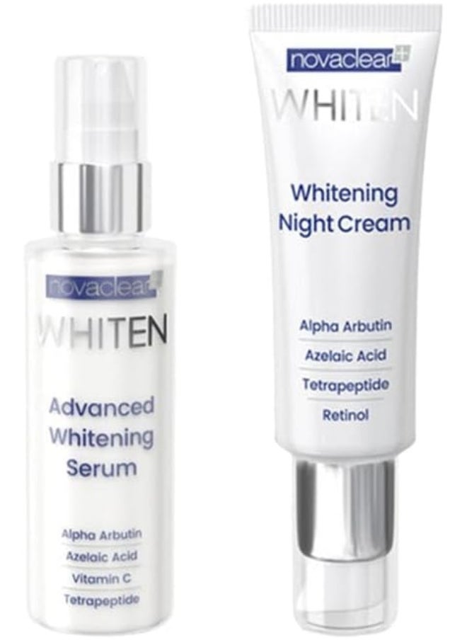 Novaclear Whitening Advanced Serum + Whitening Night Cream