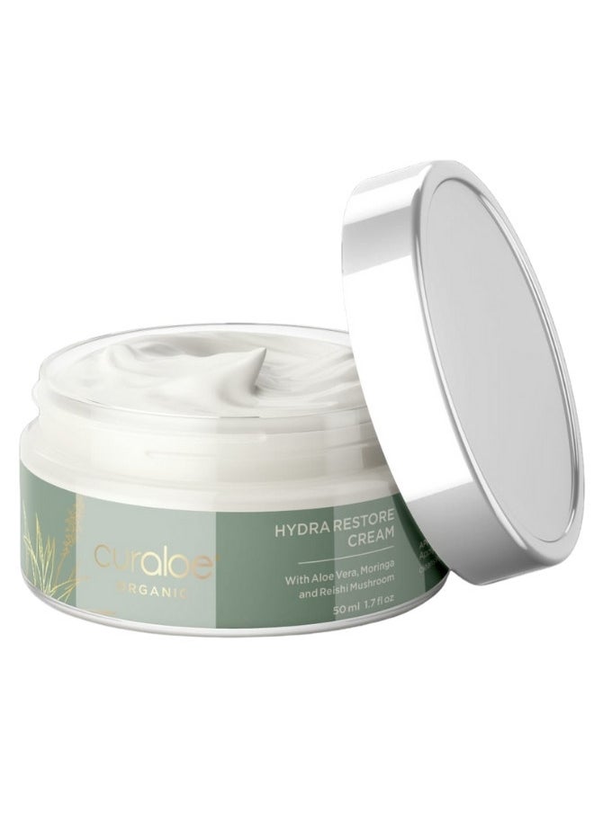 Curaloe Organic Aloe Vera Hydra Restore Cream 50ml