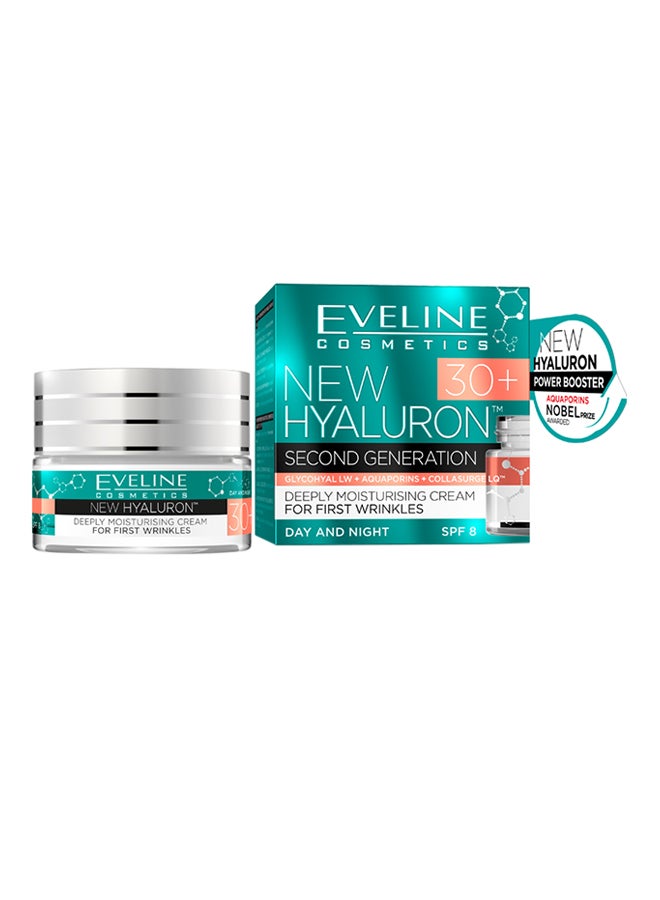 30+ New Hyaluron Day And Night Moisturising Cream 50ml