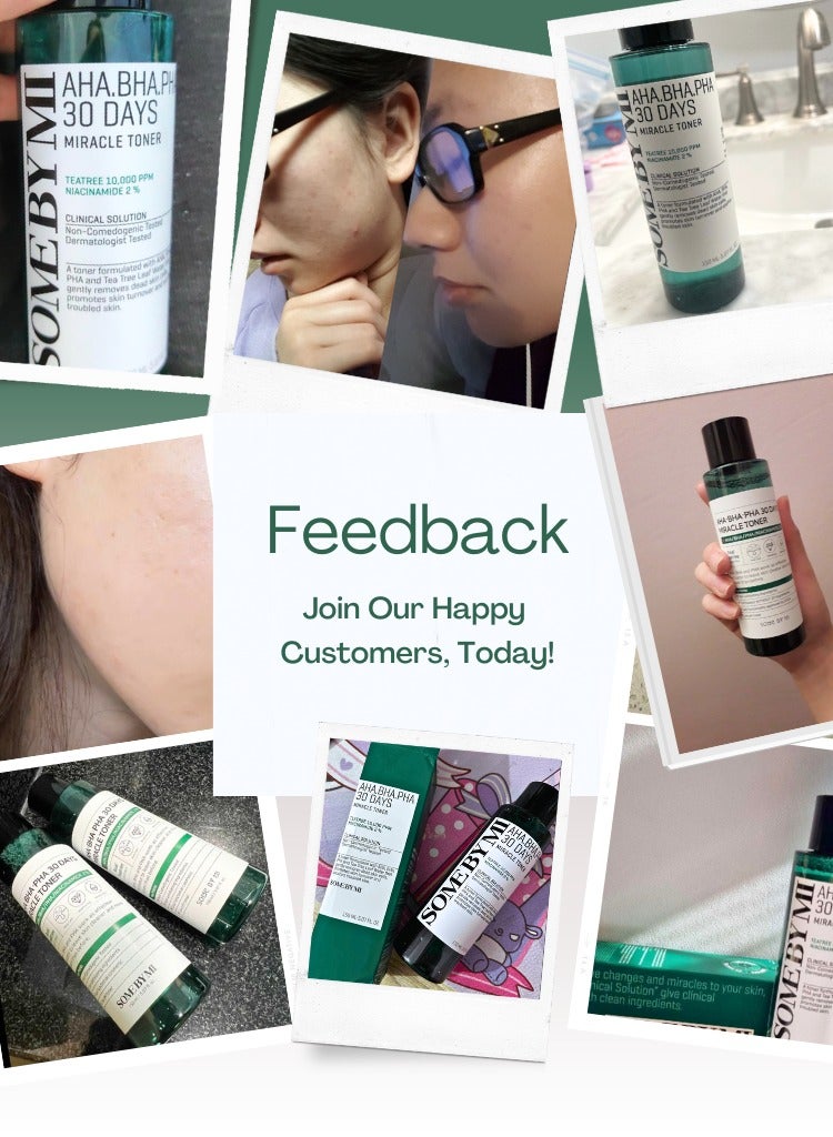 SOME BY MI AHA BHA PHA 30 Days Miracle Toner - 5.07Oz, 150ml - Mild Exfoliating Skin Prep Korean Toner for All Skin Types - Daily Blackhead Removing Pore Minimizer for Face Texture - Korean Skin Care 150ml