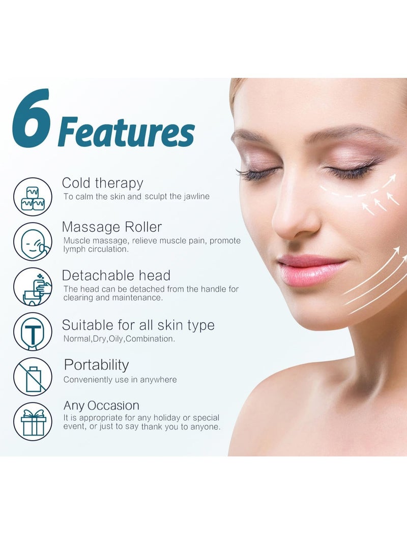 ESARORA Ice Roller for Face & Eye, Puffiness, Migraine, Pain Relief and Minor Injury, Skin Care Products