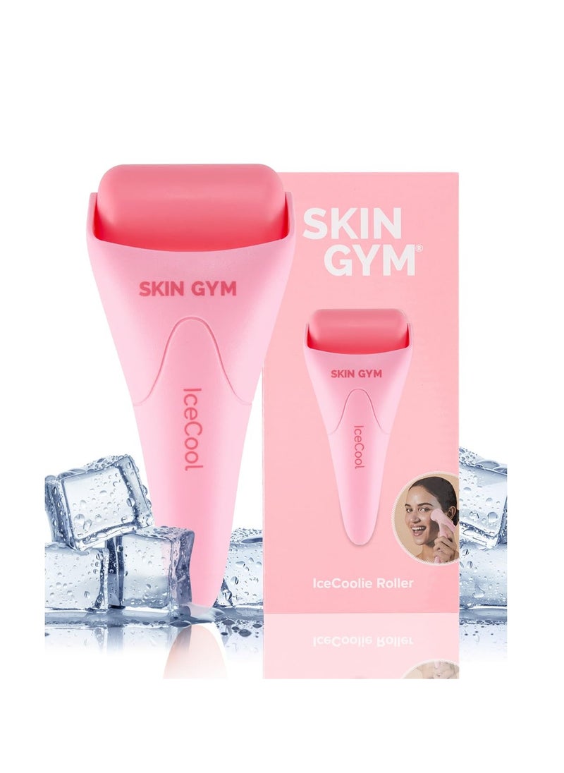 Skin Gym Ice Roller for Face - Anti Aging Ice Face Roller & Eye Roller for Eye Puffiness Relief, Travel Size Face Roller Skin Care & Face Ice Roller, Light Facial Ice Roller & Face Depuffer