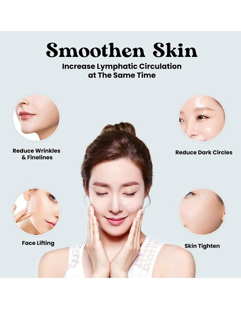 ROSELYNBOUTIQUE Gua Sha Facial Tools Face Roller for Wrinkless Natural Skincare Tool Jade Roller Guasha Tool for Face