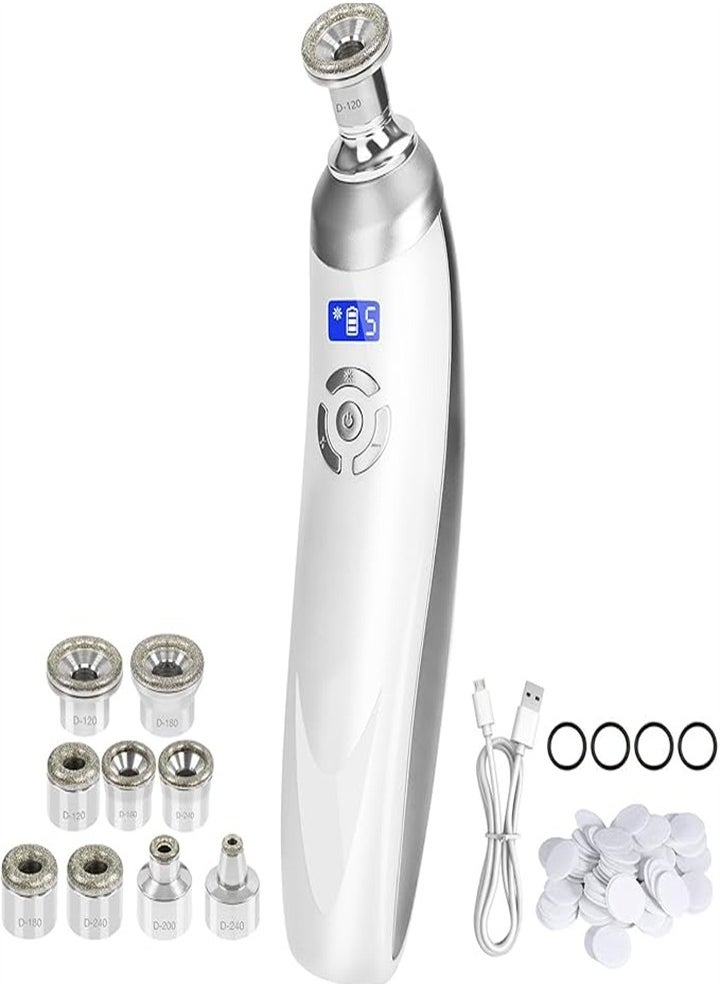 Portable diamond microdermabrasion machine, handheld, blackhead removal, facial skin care, acne scar beauty instrument