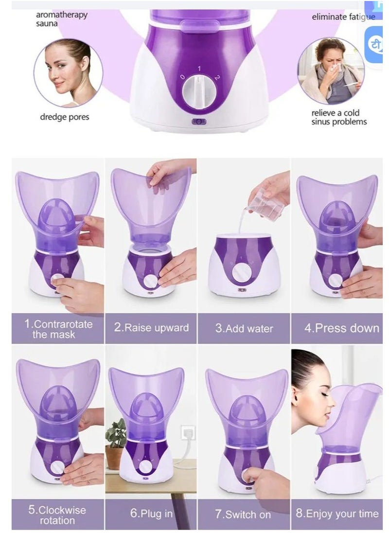 Face Steamer, Hot Mist Moisturizing Beauty Instrument