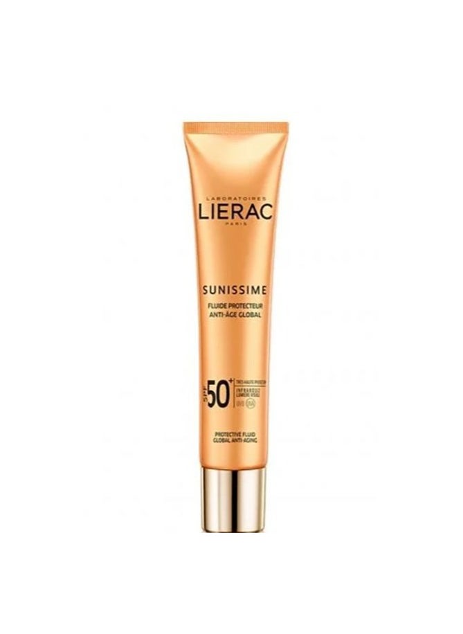 Lierac (50+Spf) Sunissime Energizing Protective Fluid 40ml