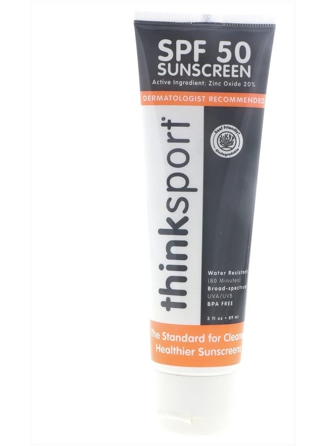 Think Sunscreen SPF 50+, 3 FZ