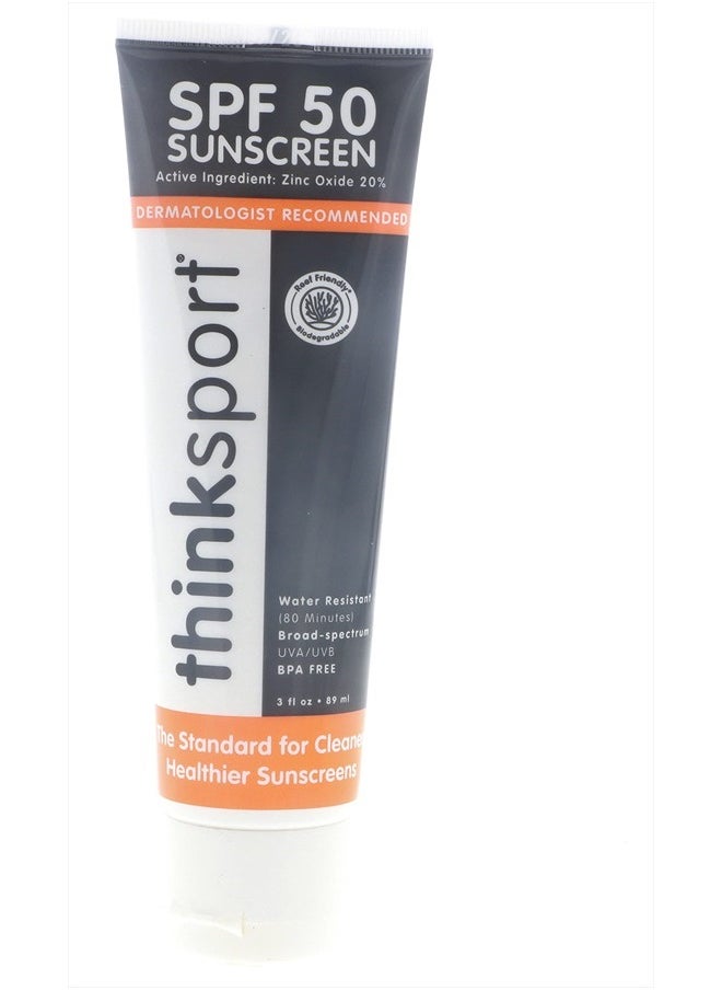 Think Sunscreen SPF 50+, 3 FZ