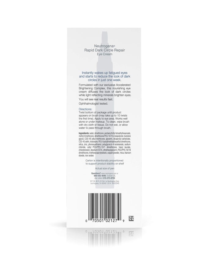 Rapid Dark Circle Repair Eye Cream
