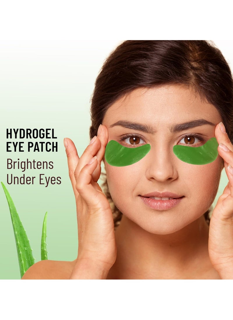 Swiss Beauty Hydra Anti Wrinkle Eye Serum Patch| Treats Dark Circles, Fine Lines And Wrinkles | Enriched With Collagen And Aloe Vera Extract | Shade- Aloevera, 60 Pcs|