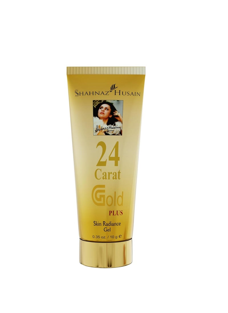 Shahnaz Husain Gold Facial Kit | 24 Carat Gold | Skin Radiance Timeless Youth | 4x10g | 15ml Skin Tonic | Men & Women
