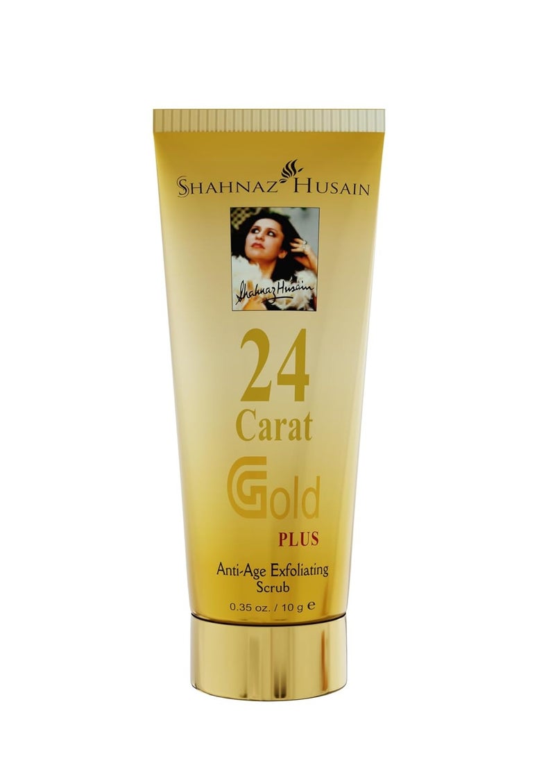 Shahnaz Husain Gold Facial Kit | 24 Carat Gold | Skin Radiance Timeless Youth | 4x10g | 15ml Skin Tonic | Men & Women