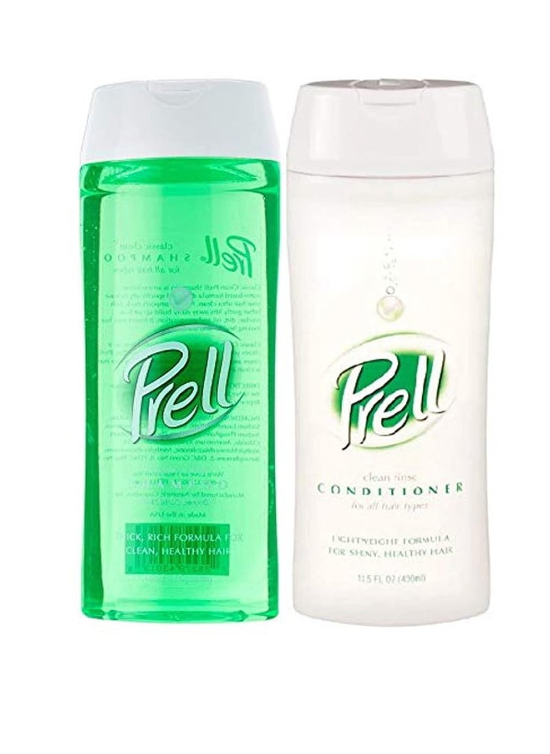 Prell Shampoo & Conditioner, 13.5 Fl Ounce