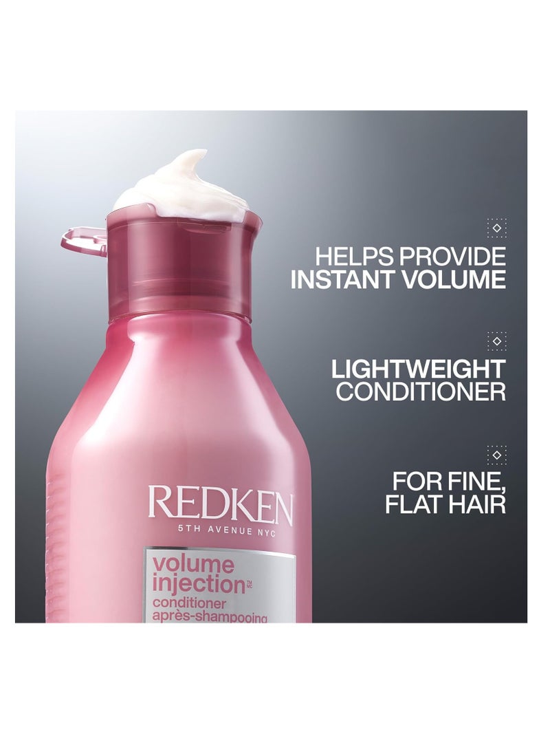 REDKEN Volume Injection Volumizing Shampoo and Conditioner | Hair Volumizer F