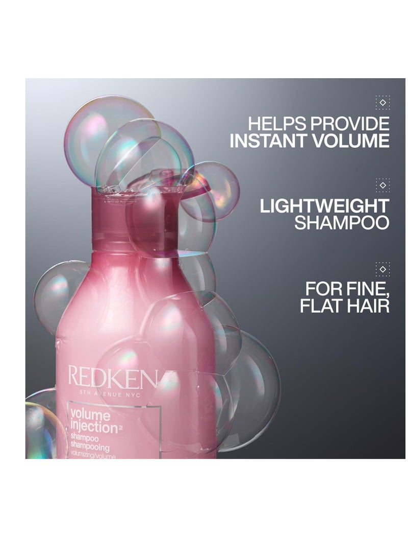 REDKEN Volume Injection Volumizing Shampoo and Conditioner | Hair Volumizer F