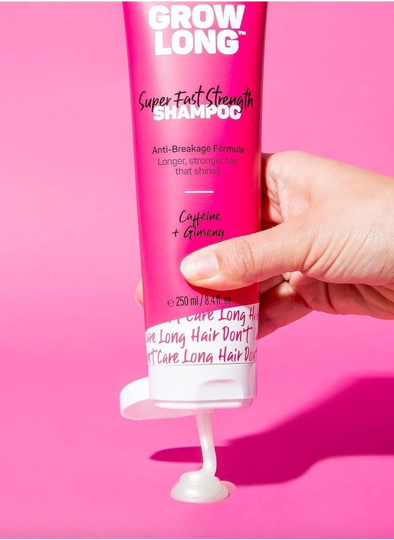 Marc Anthony Strengthening Biotin Shampoo, Grow Long Anti-Frizz, Anti-Breakage & Nourishing Formula For Split Ends - Vitamin E, Caffeine & Ginseng for Dry & Damaged Hair