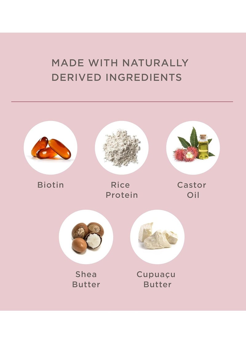 Hairitage Damage Recovery Shampoo & Conditioner 13oz. Set - Biotin + Castor Oil - Deep Conditioning Treatment for Damaged, Dry and Colored Hair