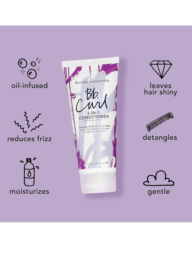 Bumble and bumble. Curl Starter Set | Shampoo, Conditioner, and Hair Mist | Anti Frizz | Coily, Curly, Wavy | With Jojaba Oil, Avocado Oil + Coconut Oil | Travel Size, 2 Fl Oz