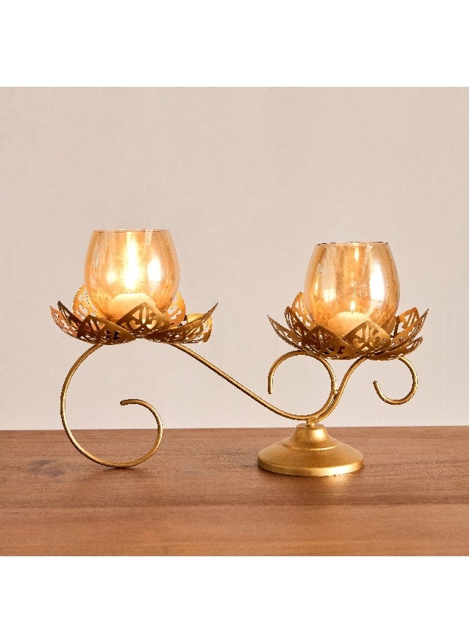 Pema Lotus Table Candle Holder 36 x 10 x 22 cm