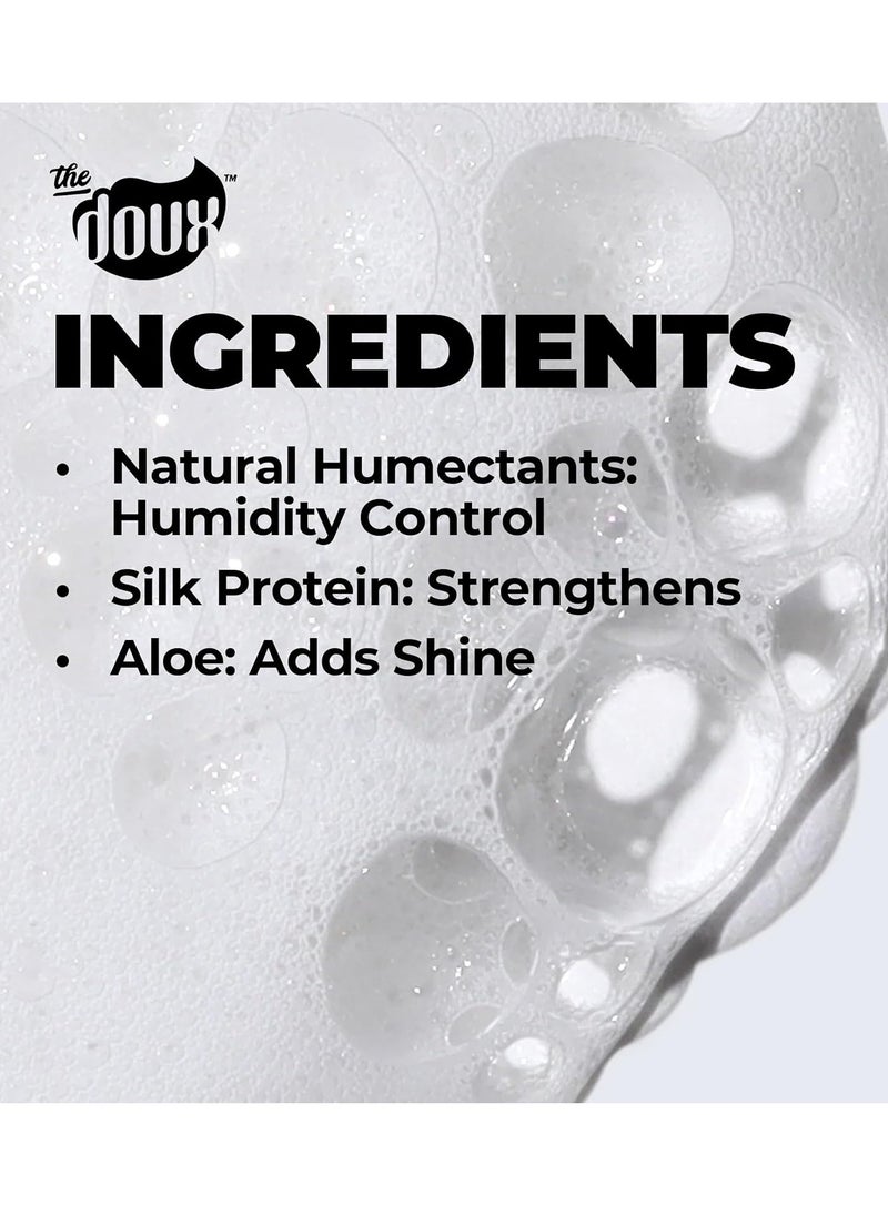The Doux Mousse Def Texture Foam, Multi-Use Mousse Hair Foam to Style, Condition, Define, Volumize, and Add Shine - 7oz