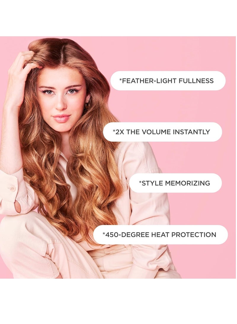 Cake Beauty Volumizing Mousse, The Big Wig - High Volume, Flexible Hold Hair Mousse with 450 F Heat Protection - For All Hair Types - 8.4 oz