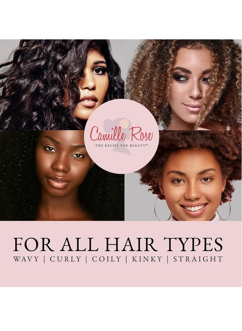 Camille Rose Spiked Honey Mousse, 4-in-1 Hair Styler with Nettle Root, to Nourish and Hydrate Strands, Define Curls, and Add shine, for All Hair Types, 8 fl oz
