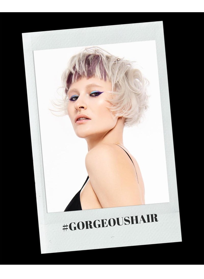 RUSK Deepshine PlatinumX Mousse, Lightweight, Alcohol-Free, for Platinum, Blonde, Gray, and Silver Hair, Enhances Body and Volume While Restoring Haircolor, 8.8 oz.