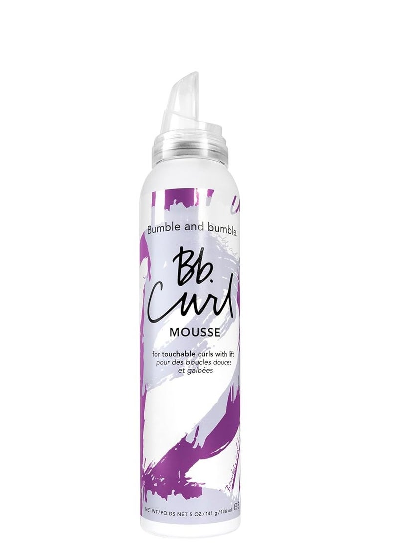 Bumble and bumble. Curl Hair Mousse | Anti Frizz | For Touchable Curls with Lift | Curly, Wavy | With Jojaba Oil, Avocado Oil + Coconut Oil | Standard Size, 5 Ounce