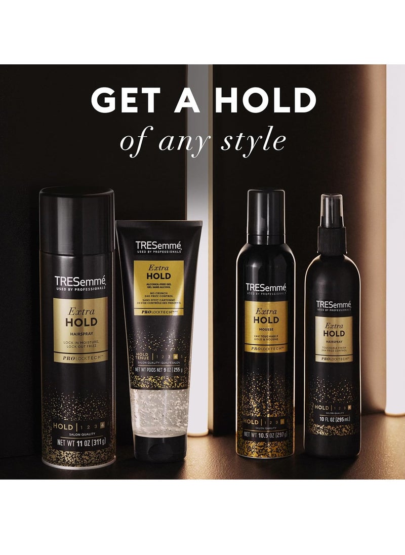 TRESemmé Hair Mousse, 6-Pack – Extra Hold Alcohol-Free, Non-Drying Anti-Humidity, Anti-Frizz Hair Products, 6.5 Oz Ea