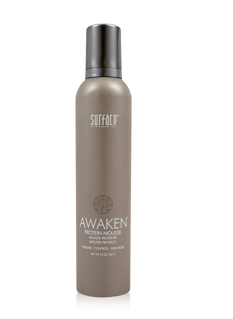 Surface Hair Awaken Mousse: Color Safe, Volumizing, Firm Hold Hair Mousse to Thicken Hair, Sulfate-Free, Paraben-Free, 8.8 oz