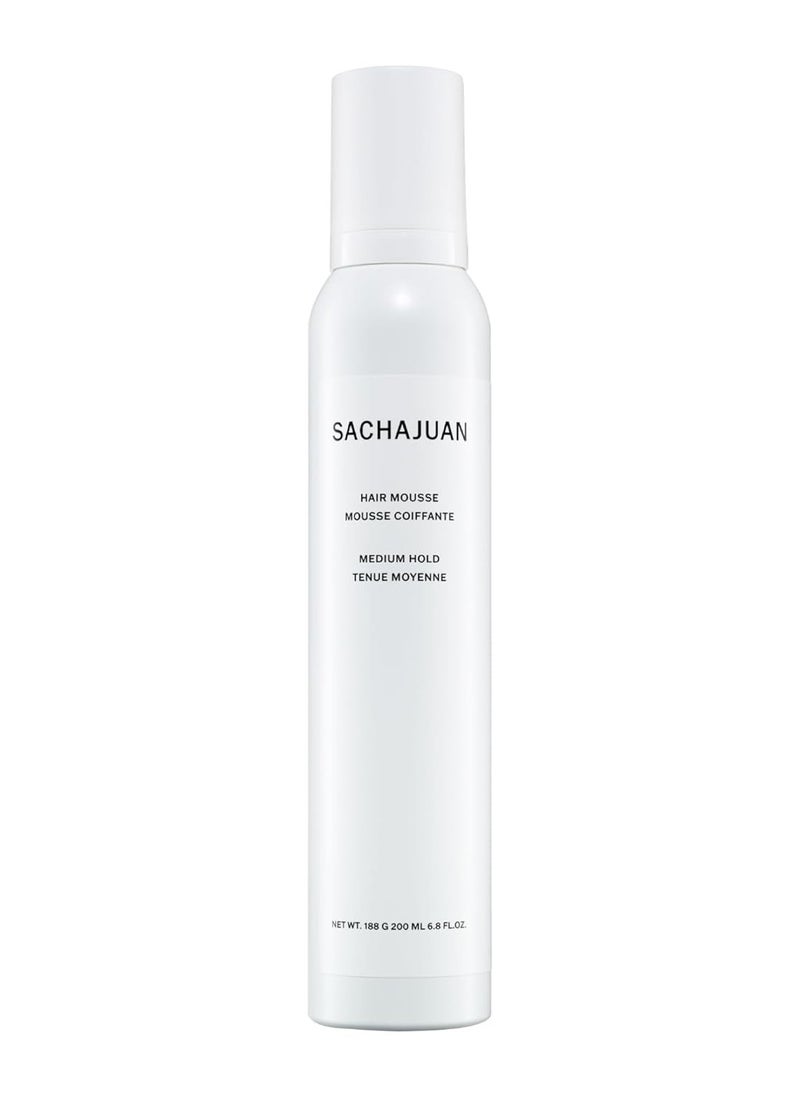 SachaJuan Hair Mousse Net wt. 189 g 200 ml 6.8 fl oz