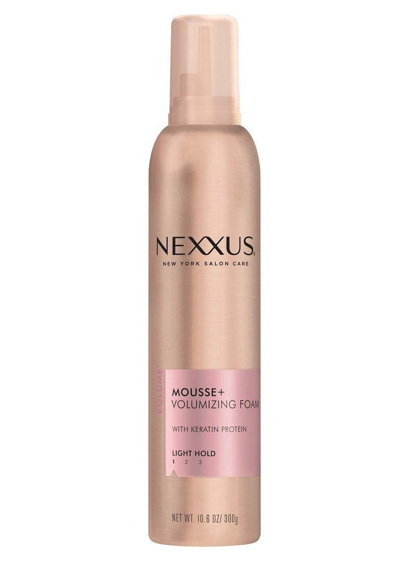 Nexxus Volumizing Foam Styler Mousse Plus, 10.6 oz, Pack of 6