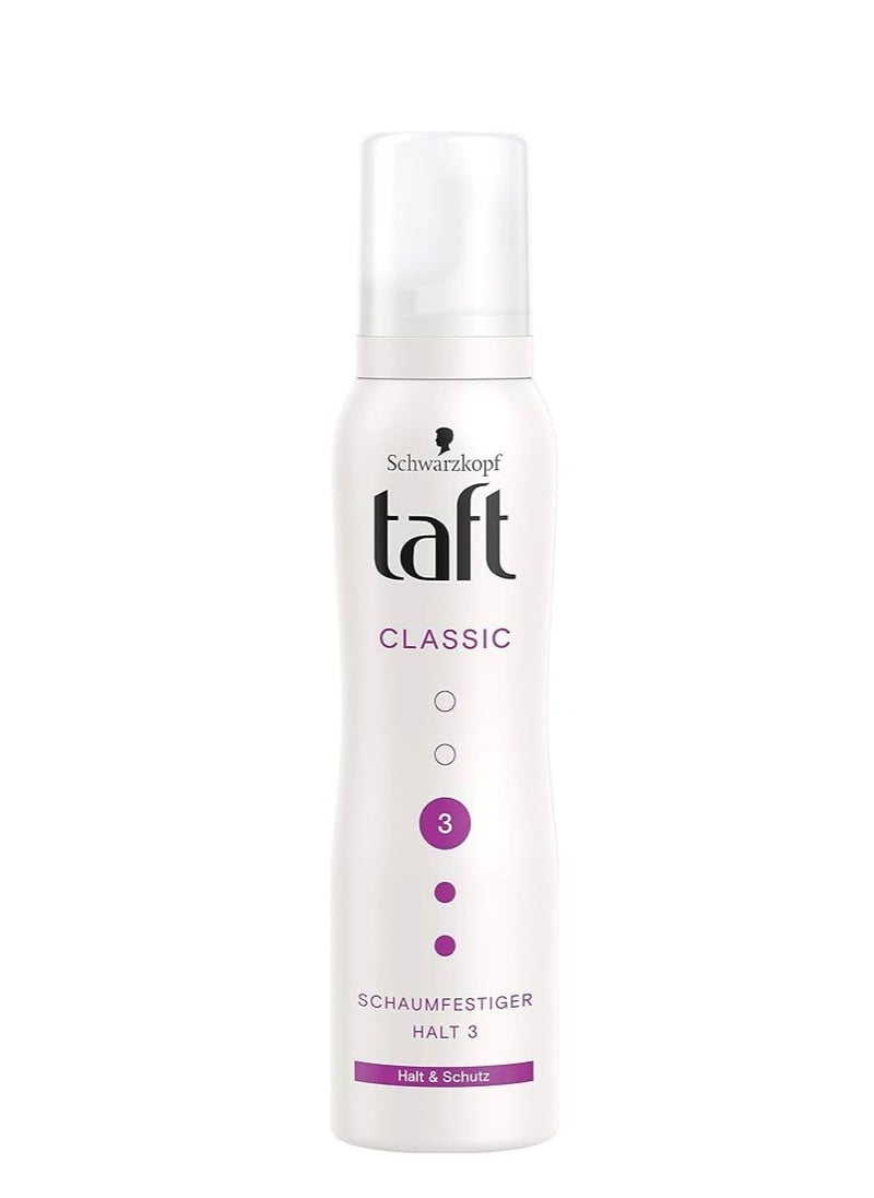 Taft Classic Hair Mousse Extra Hold for Normal Hair Type 150 ml