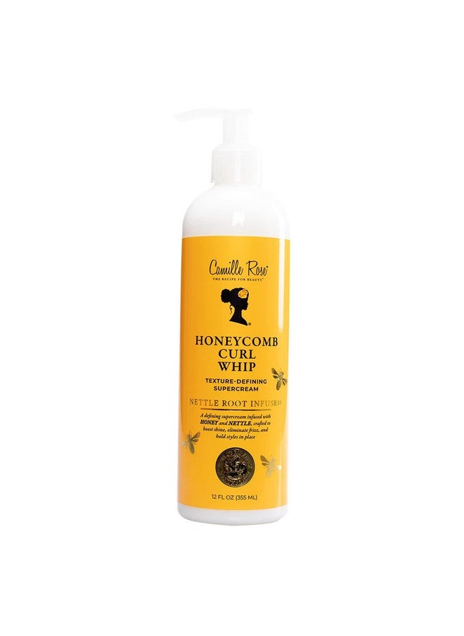 Honeycomb Curl Whip Texture-Defining Supercream To Hold, Defrizz, Nourish, Shine, And Promote Hair Regrowth | With Honey And Nettle Root