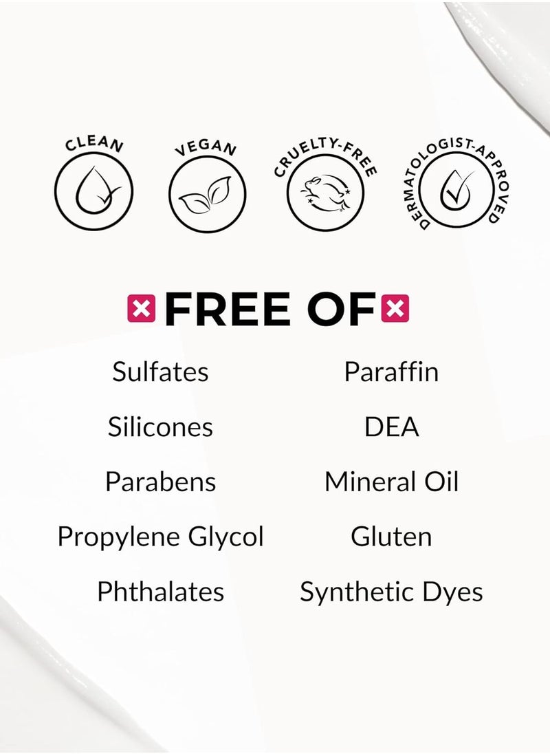 Love Ur Curls Fragrance Free All in One Curl Cream Styler for Curly Textured Hair, Repair, Define, Hydrate & Style with Shea Butter, 250mL