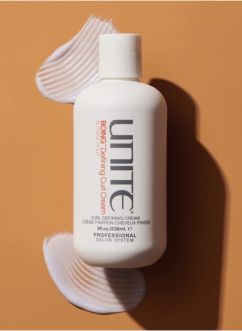 UNITE Hair BOING Defining Curl Cream, 8 Fl Oz (Pack of 1)