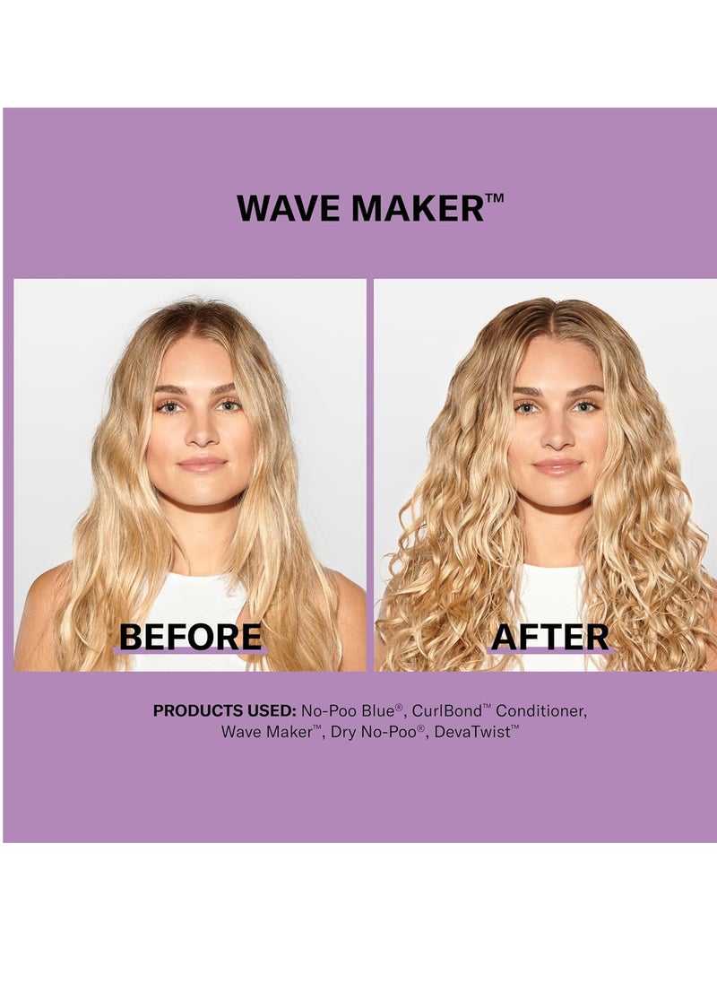 DevaCurl Wave Maker Lightweight Moisturizing Definer | Hydrates and Smooths Curls | Tames Frizz Up To 48 hours