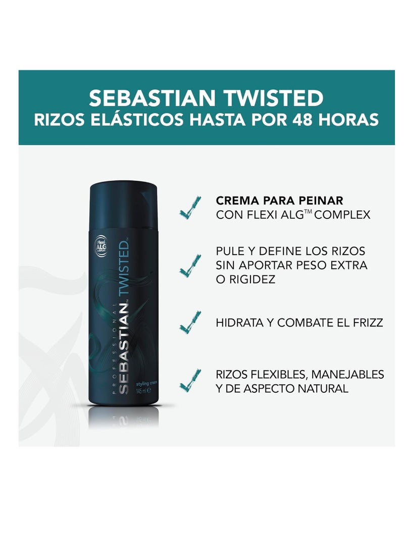 Sebastian Twisted Elastic Styling Cream, Curl Magnifier, 4.9 oz